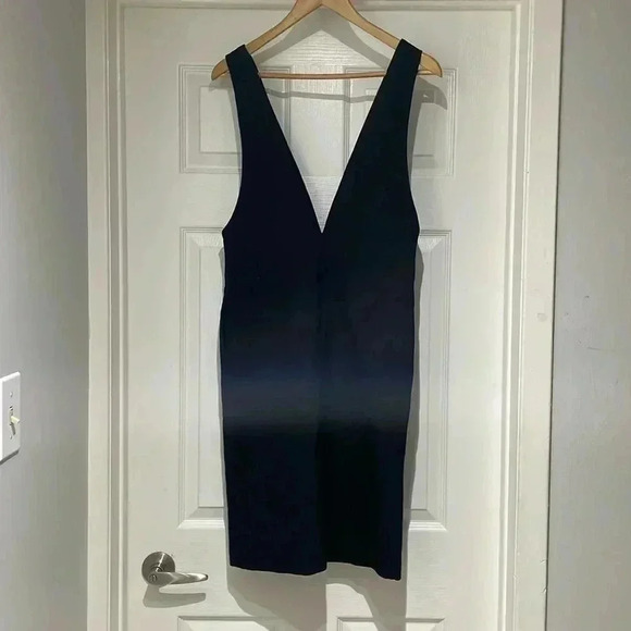 Black Deep V Dress - Picture 4 of 7